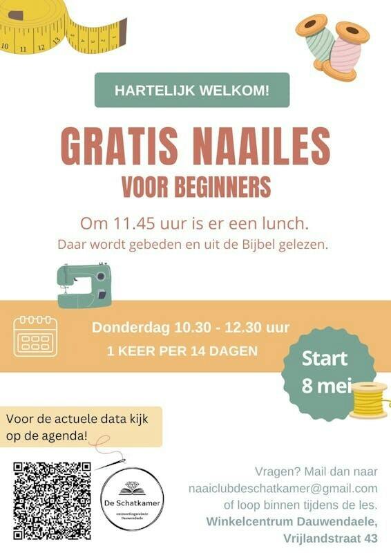 Naailes in de schatkamer: creëert en verbindt! — lezing in Middelburg